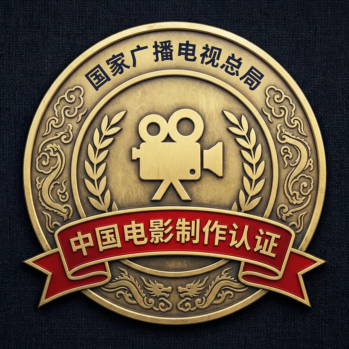 糖心vlog影视制作许可证徽章-国家广播电视总局颁发